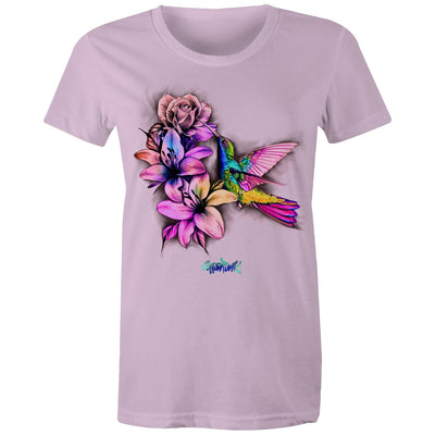 HUMMINGBIRD - Womens T-Shirt - FRONT PRINT