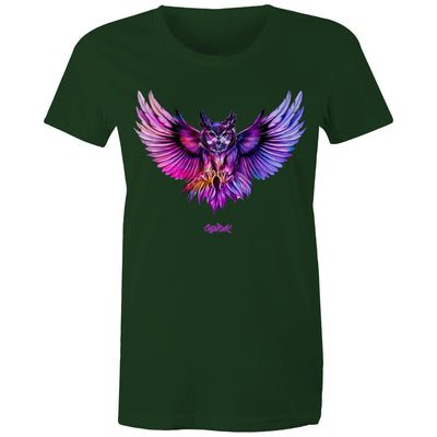 NIGHT HUNTER (W) - Womens T-Shirt - FRONT PRINT