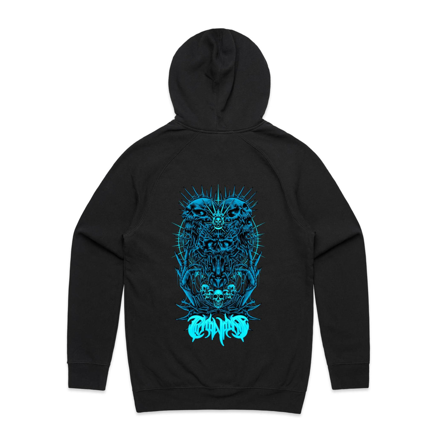 PARANOID - Mens Pocket Hoodie - BACK PRINT