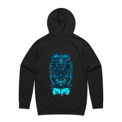 PARANOID - Mens Pocket Hoodie - BACK PRINT