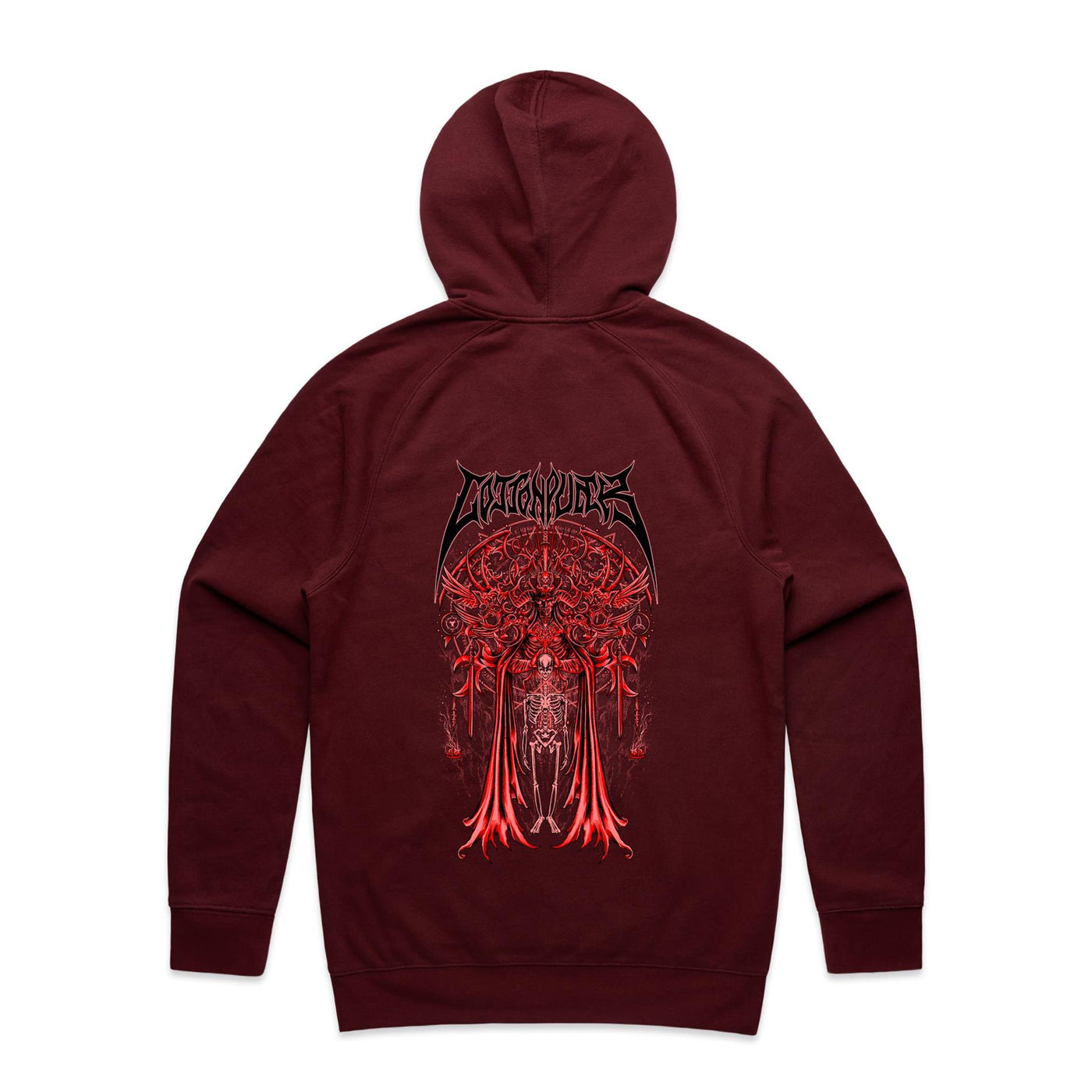 HELLEVATION - Mens Pocket Hoodie - BACK PRINT