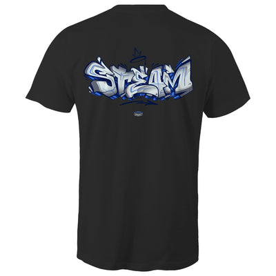 STEAM - Mens T-Shirt - BACK PRINT