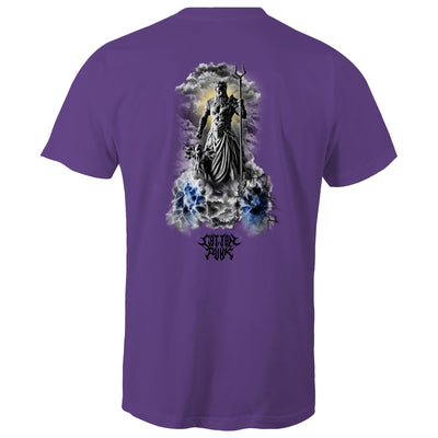 GOD WARRIOR - Mens T-Shirt - BACK PRINT