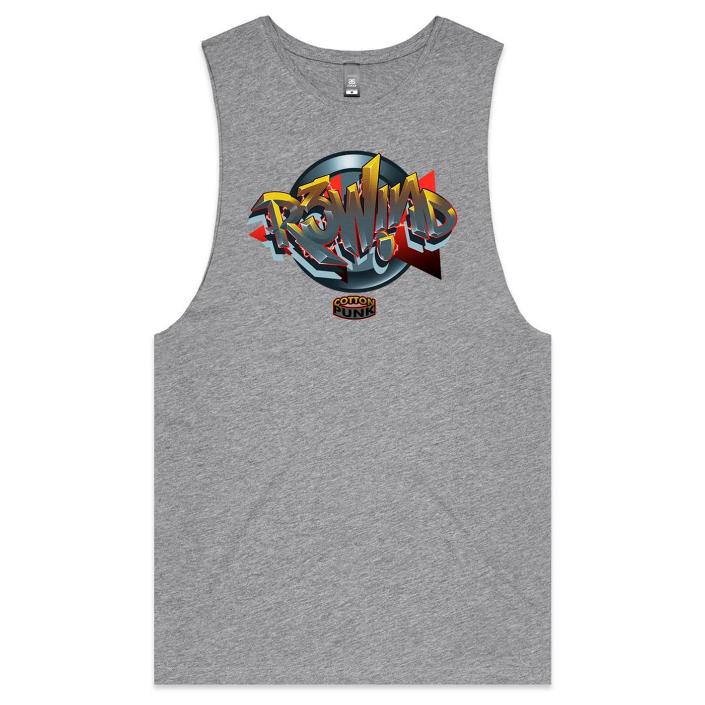 R3WIND - Mens Sleeveless T-Shirt - FRONT PRINT