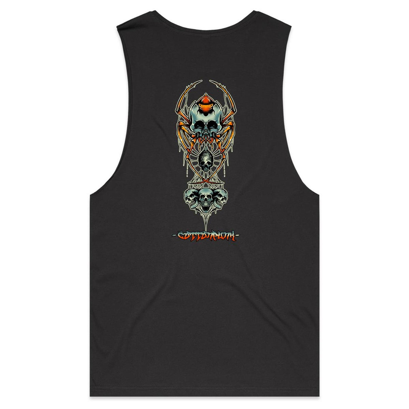 HUNTSMAN - Mens Sleeveless T-Shirt - BACK PRINT