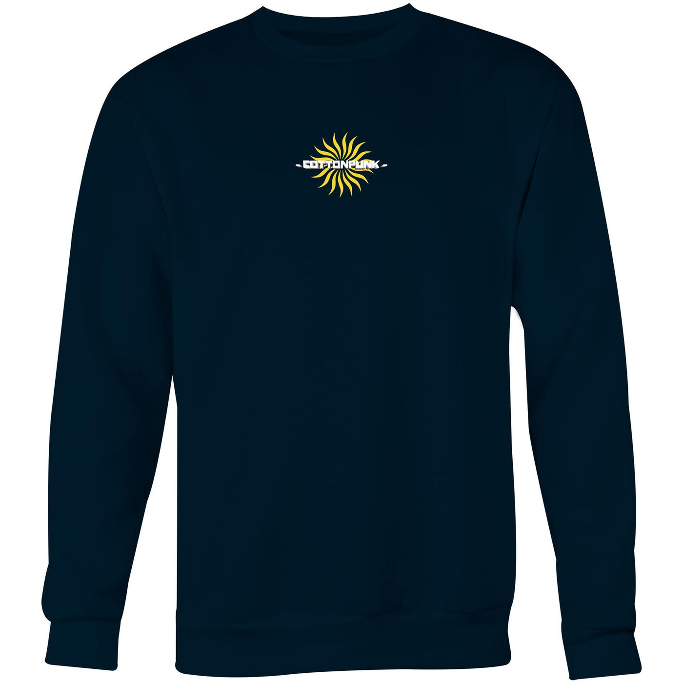 FOLLOW THE SUN - Mens Sweatshirt - BACK PRINT