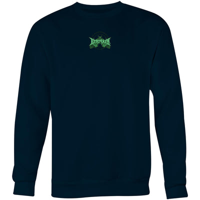 DEATHMOTH II - Mens Sweatshirt - BACK PRINT