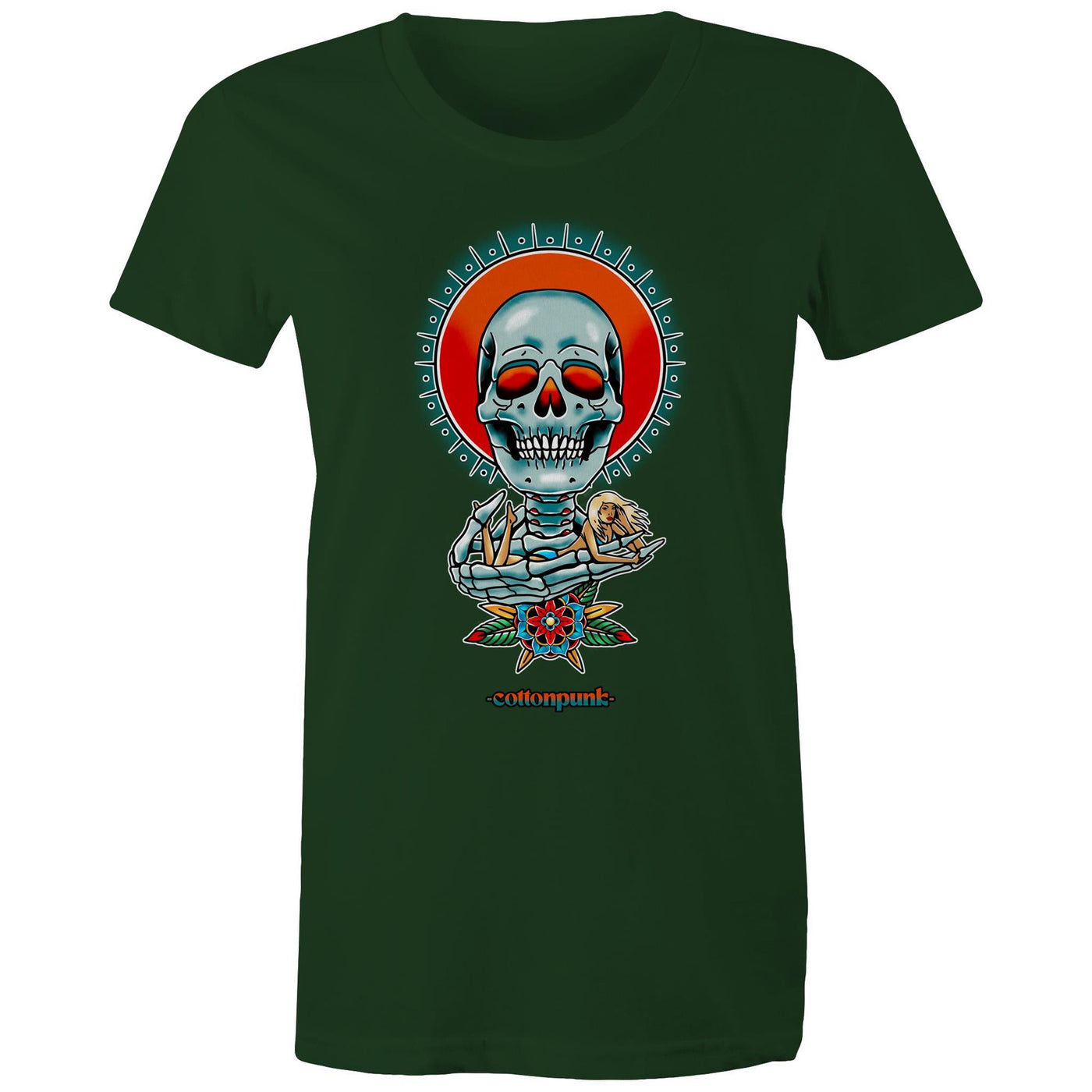 HAVE A NICE DEATH (W) - Womens T-Shirt - FRONT PRINT