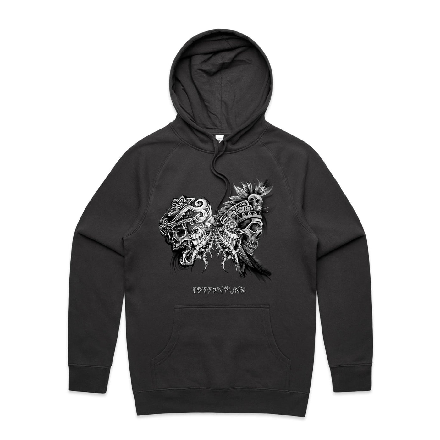 RITUAL II - Mens Pocket Hoodie - FRONT PRINT