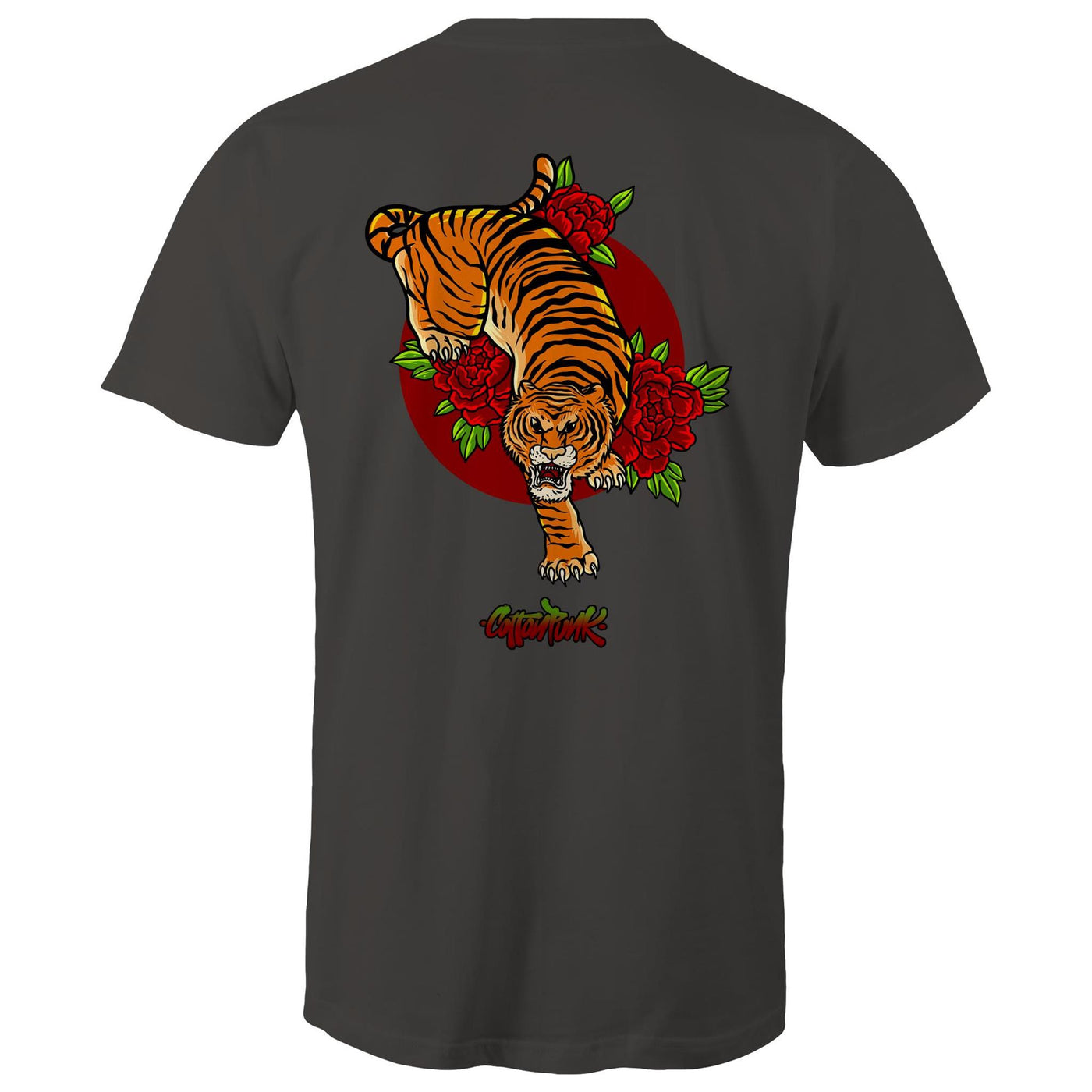 JUNGLE KING - Mens T-Shirt - BACK PRINT