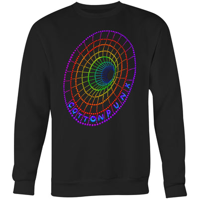 DOWN THE HOLE - Mens Sweatshirt - FRONT PRINT