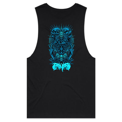 PARANOID - Mens Sleeveless T-Shirt - BACK PRINT