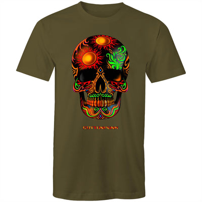 DEATH BY SUNSET - Mens T-Shirt - FRONT PRINT