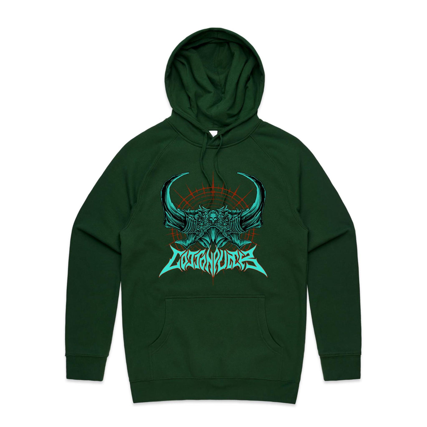 BLACK SPELL III - Mens Pocket Hoodie - FRONT PRINT