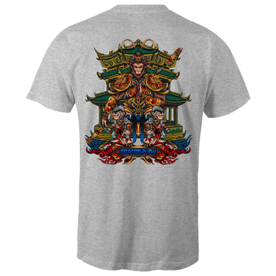 MONKEY KING - Mens T-Shirt - BACK PRINT