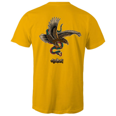 BUZZARD - Mens T-Shirt - BACK PRINT