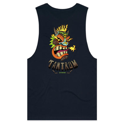 TANTRUM - Mens Sleeveless T-Shirt - BACK PRINT