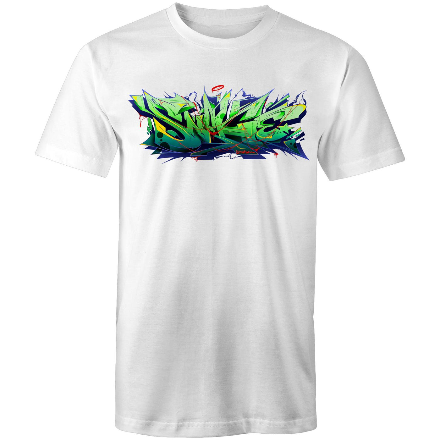 SNAKE (R) - Mens T-Shirt - FRONT PRINT