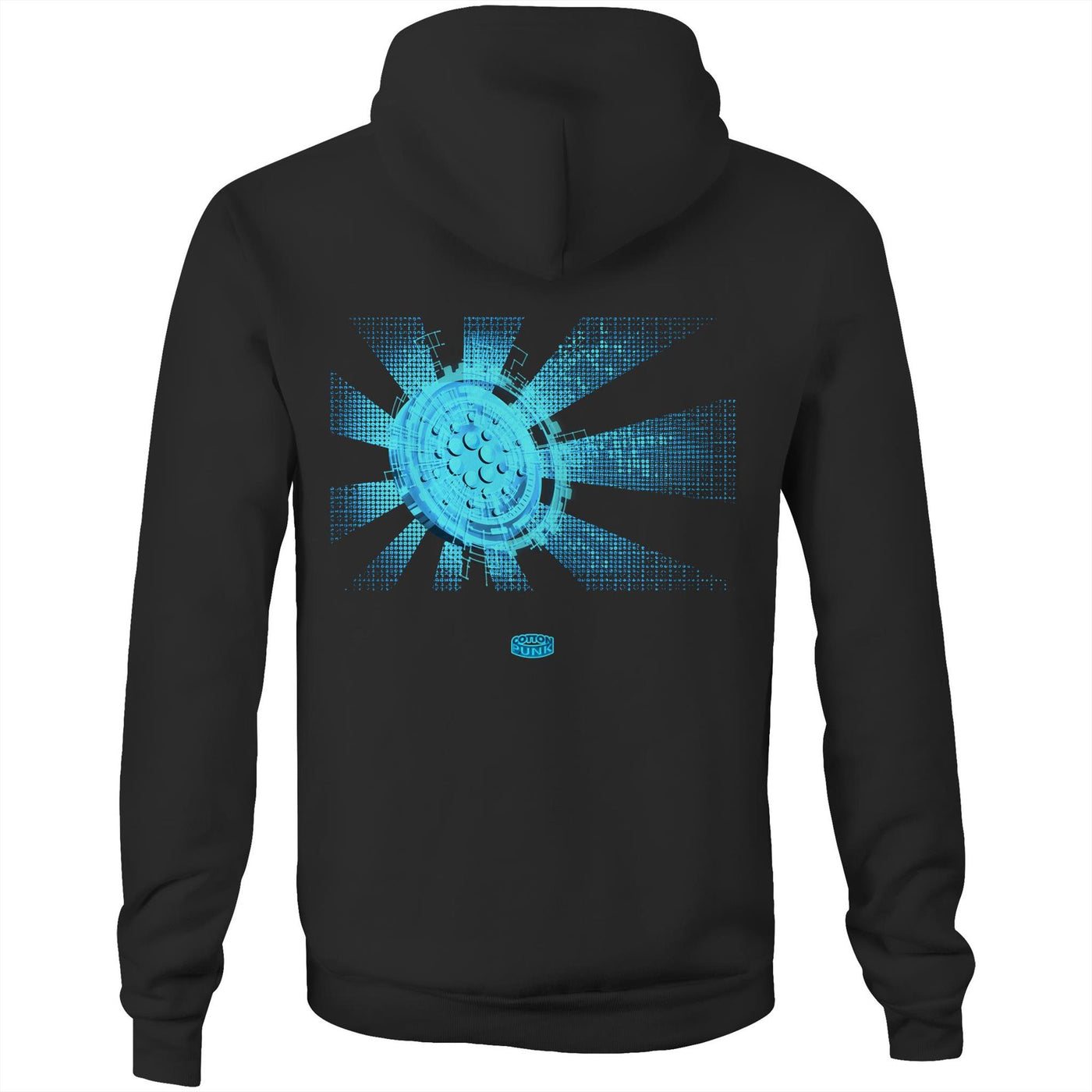 CARDANO - Mens Pocket Hoodie - BACK PRINT