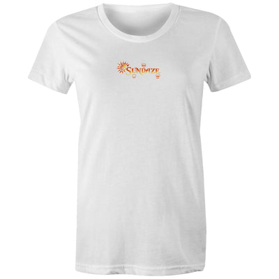 SUNDAZE (W) - Womens T-Shirt - BACK PRINT