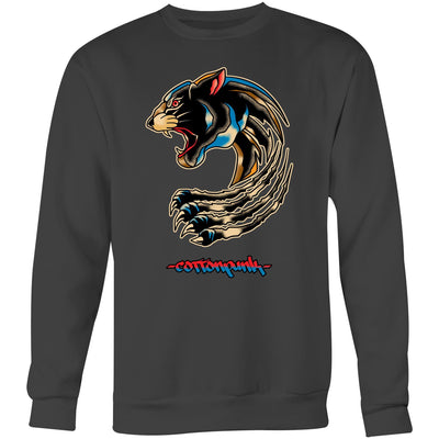 PANTHER (RT) - Mens Sweatshirt - FRONT PRINT