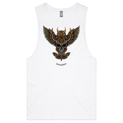 NIGHT HUNT - Mens Sleeveless T-Shirt - FRONT PRINT