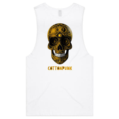 DEATH IN MÉXICO - Mens Sleeveless T-Shirt - BACK PRINT