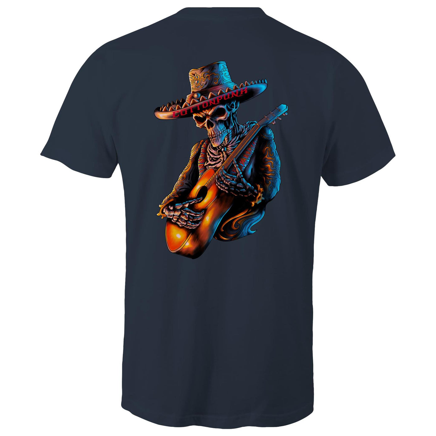 MARIACHI 2 - Mens T-Shirt - BACK PRINT