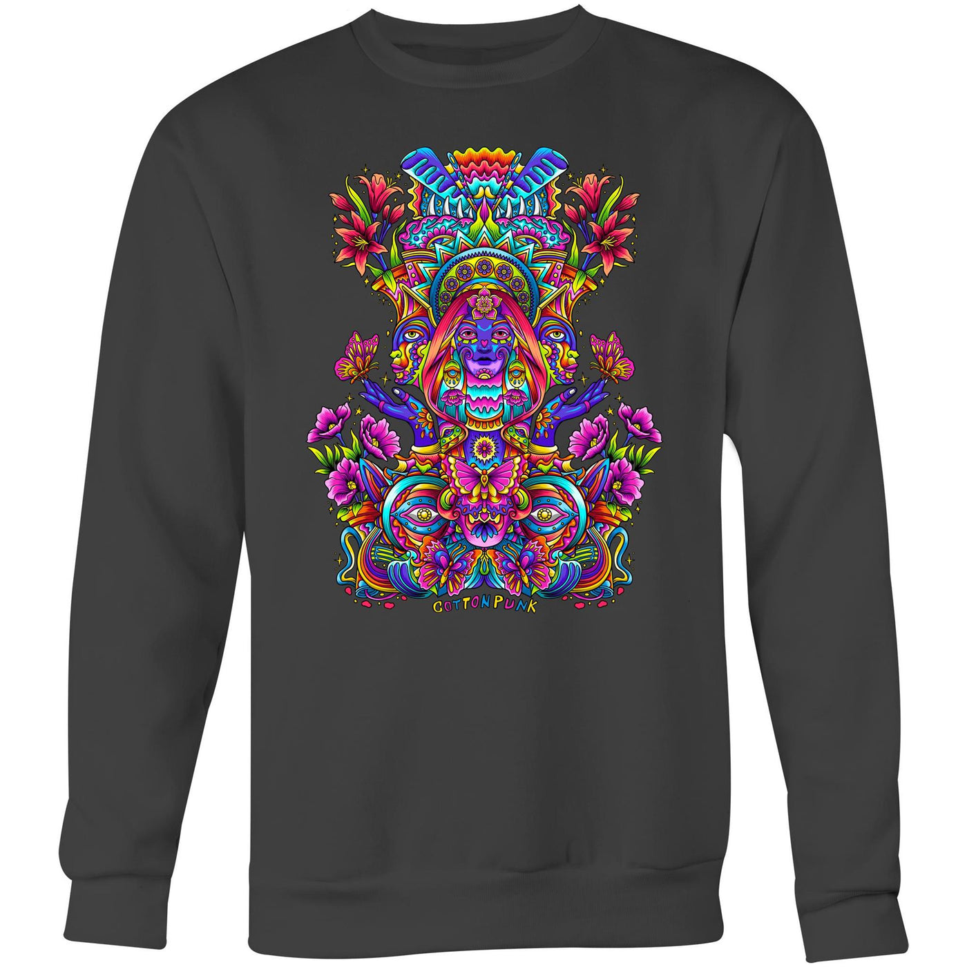 EGO TRIP - Womens Sweatshirt - FRONT PRINT