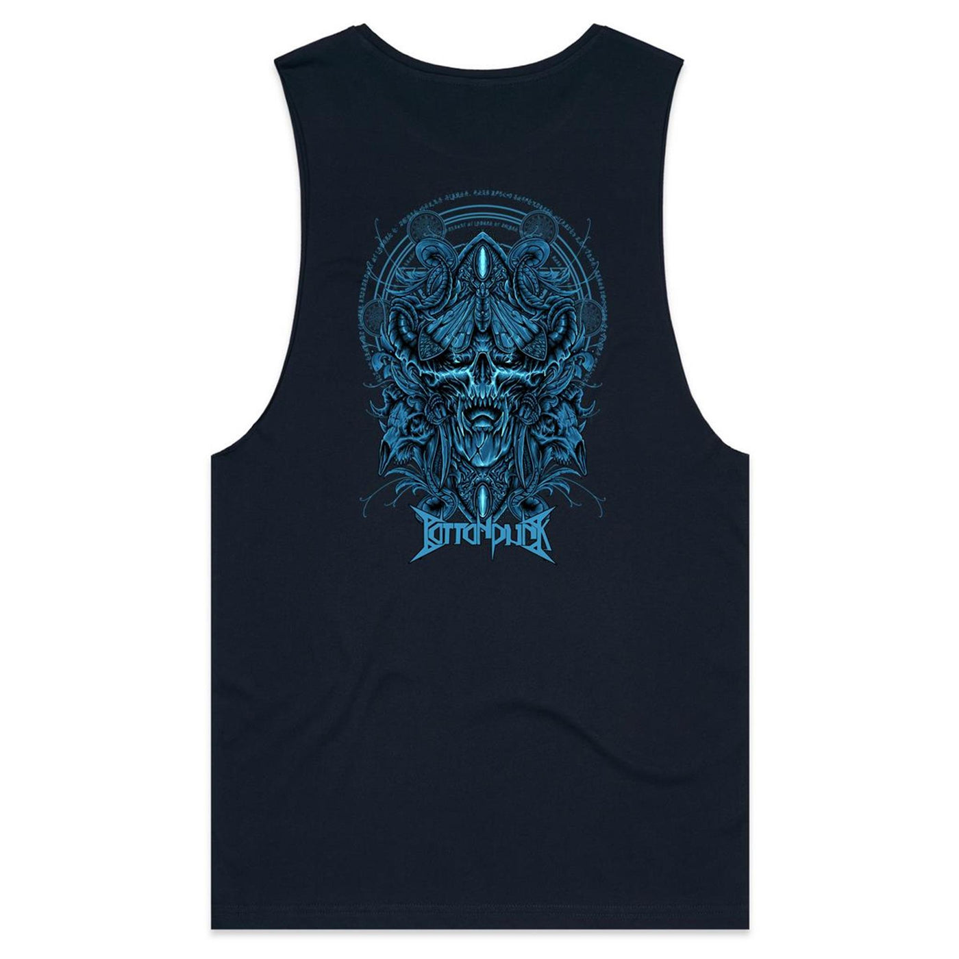 DEATHMOTH - Mens Sleeveless T-Shirt - BACK PRINT