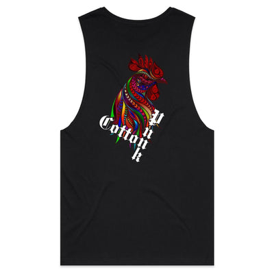 BIG C - Mens Sleeveless T-Shirt - BACK PRINT