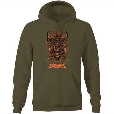 BLACK MAGIC III - Mens Pocket Hoodie - FRONT PRINT