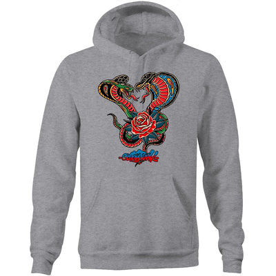 ROMANCE AIN'T DEAD - Mens Pocket Hoodie - FRONT PRINT