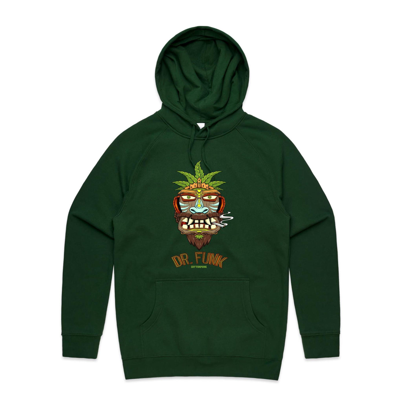 DR. FUNK - Mens Pocket Hoodie - FRONT PRINT