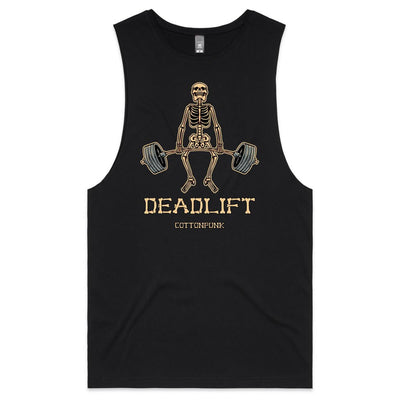 DEADLIFT - Mens Sleeveless T-Shirt - FRONT PRINT