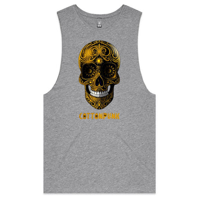 DEATH IN MÉXICO - Mens Sleeveless T-Shirt - FRONT PRINT