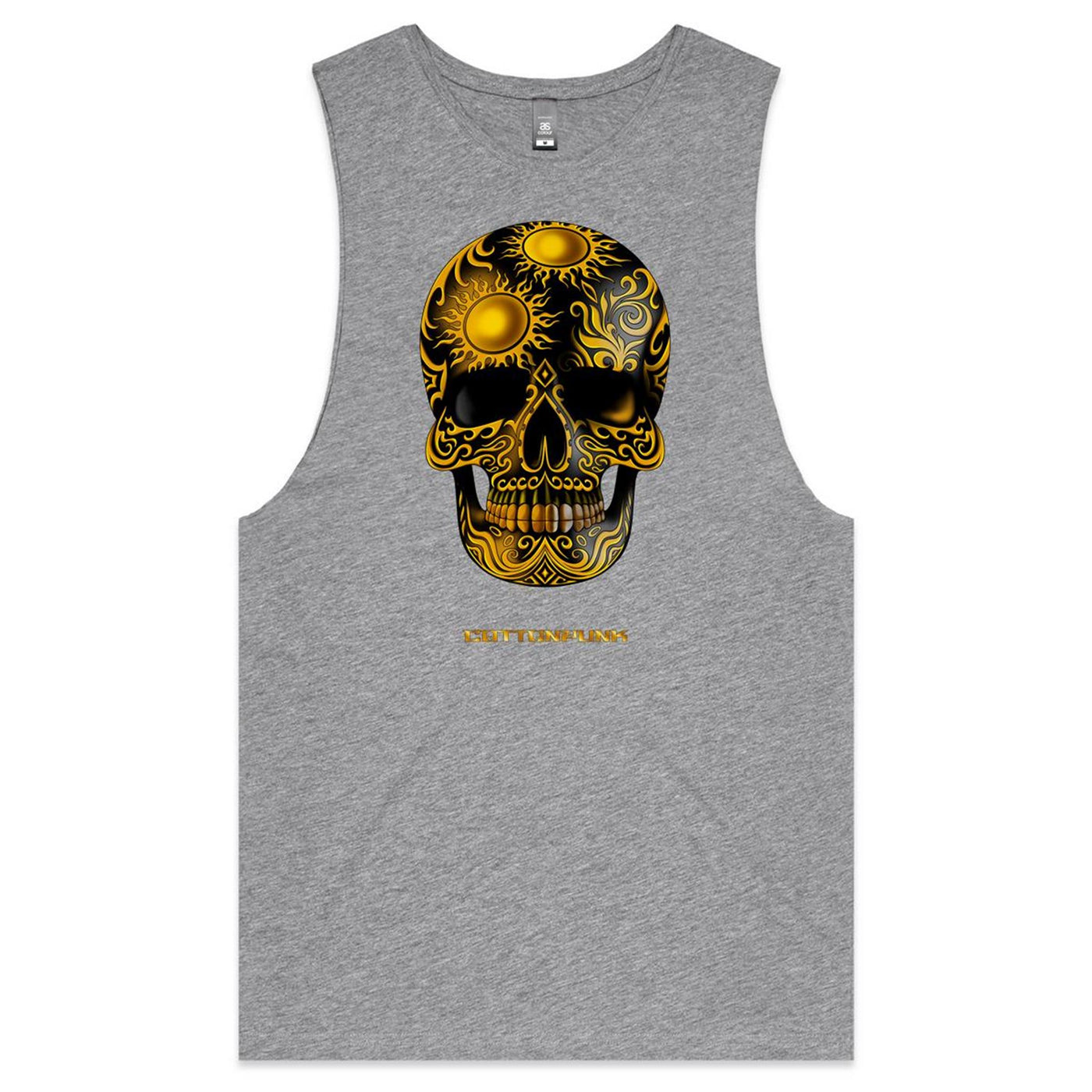 DEATH BY SUNRISE - Mens Sleeveless T-Shirt - FRONT PRINT