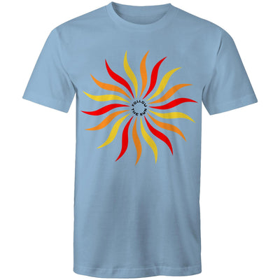 FOLLOW THE SUN - Mens T-Shirt - FRONT PRINT