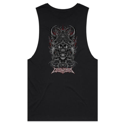 BLACK MAGIC - Mens Sleeveless T-Shirt - BACK PRINT