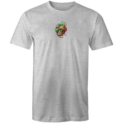 SNAKE (R) - Mens T-Shirt - BACK PRINT