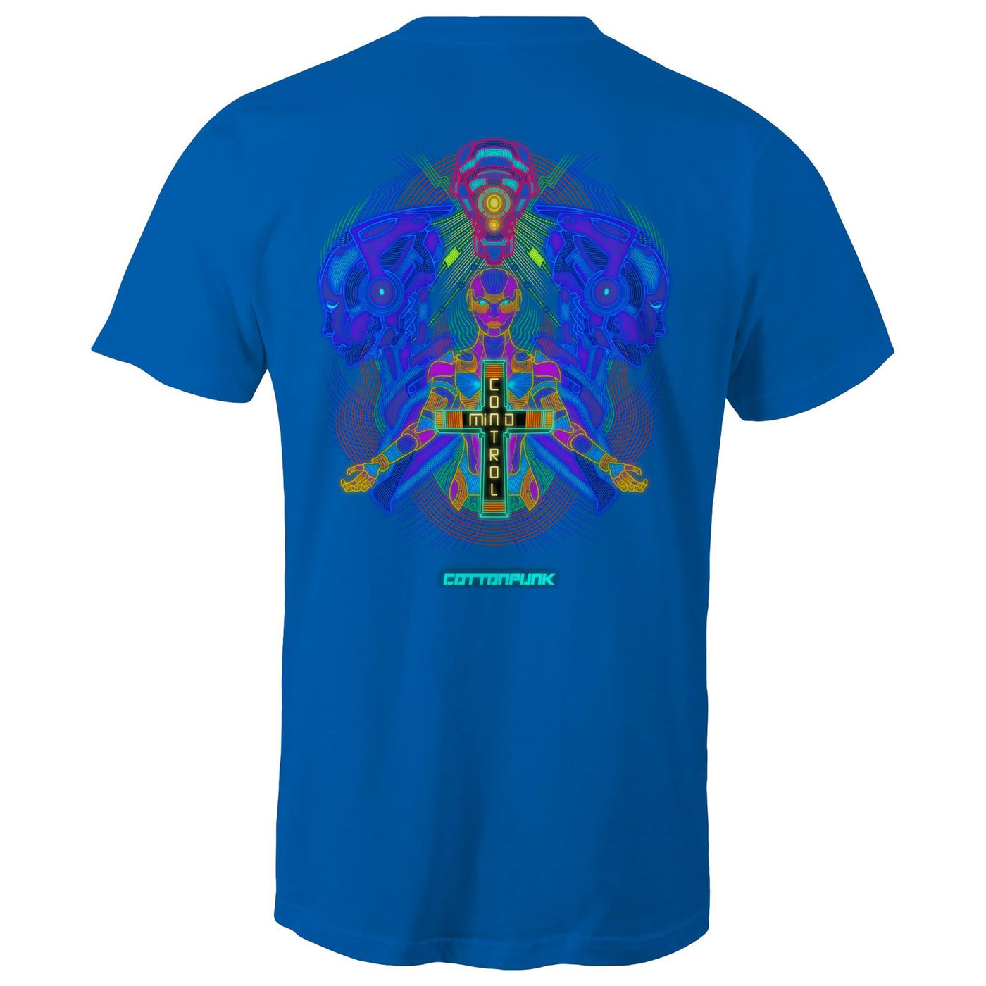 MIND CONTROL - Mens T-Shirt - BACK PRINT