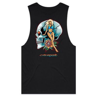 NEVER R.I.P - Mens Sleeveless T-Shirt - BACK PRINT