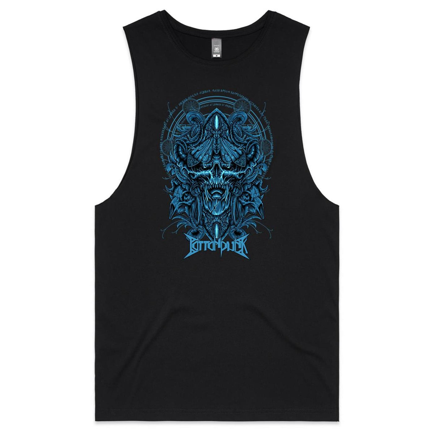 DEATHMOTH - Mens Sleeveless T-Shirt -  FRONT PRINT