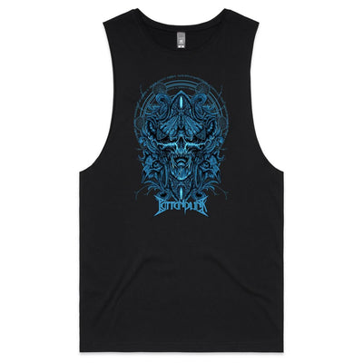 DEATHMOTH - Mens Sleeveless T-Shirt -  FRONT PRINT