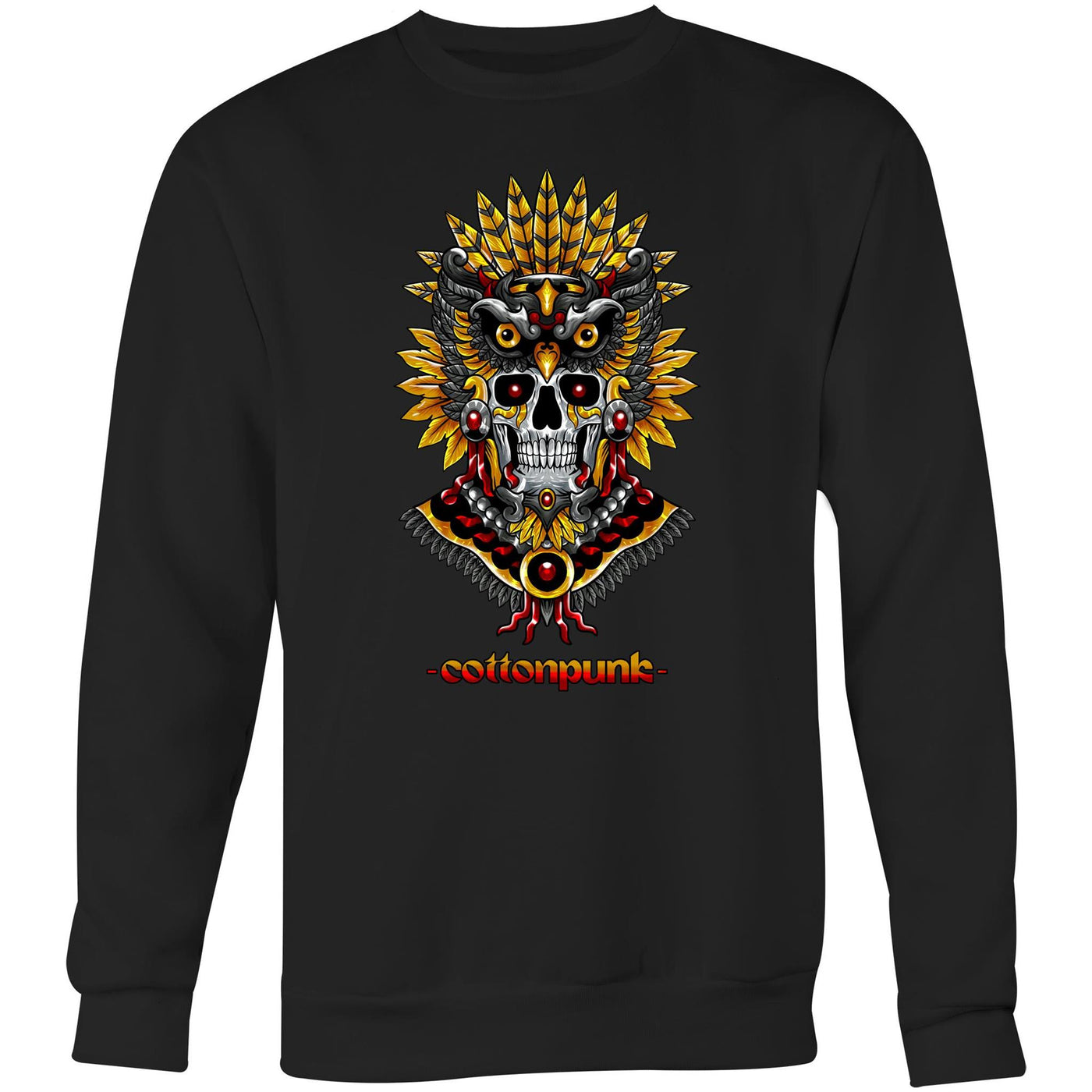 PRAY TO YOUR GODS - Mens Sweatshirt - FRONT PRINT