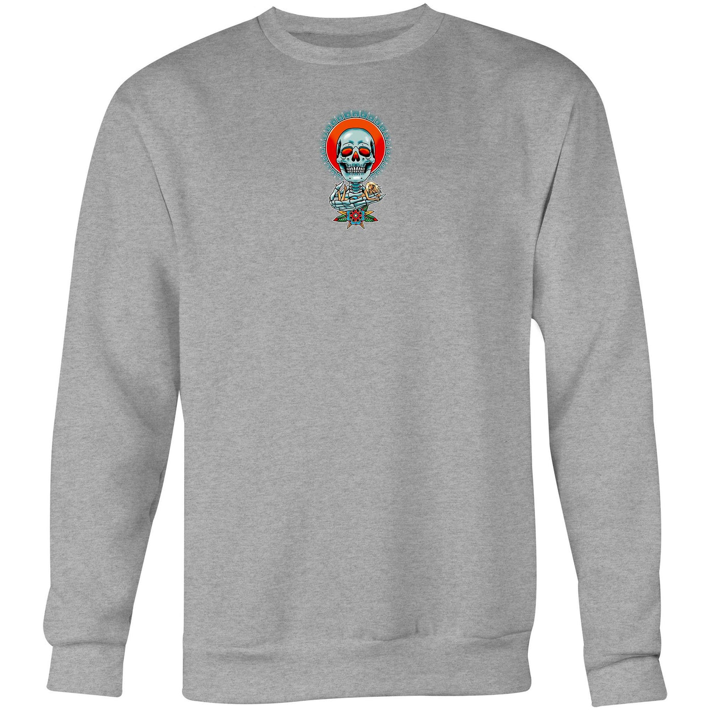 NEVER R.I.P - Mens Sweatshirt - BACK PRINT