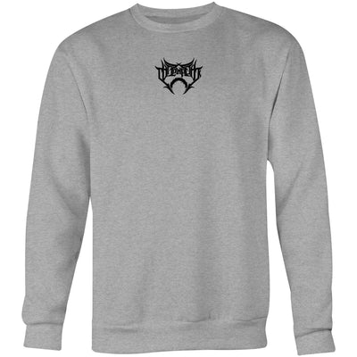 GOD WARRIOR - Mens Sweatshirt - BACK PRINT