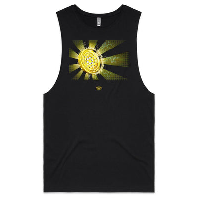 CARDANO II - Mens Sleeveless T-Shirt - FRONT PRINT