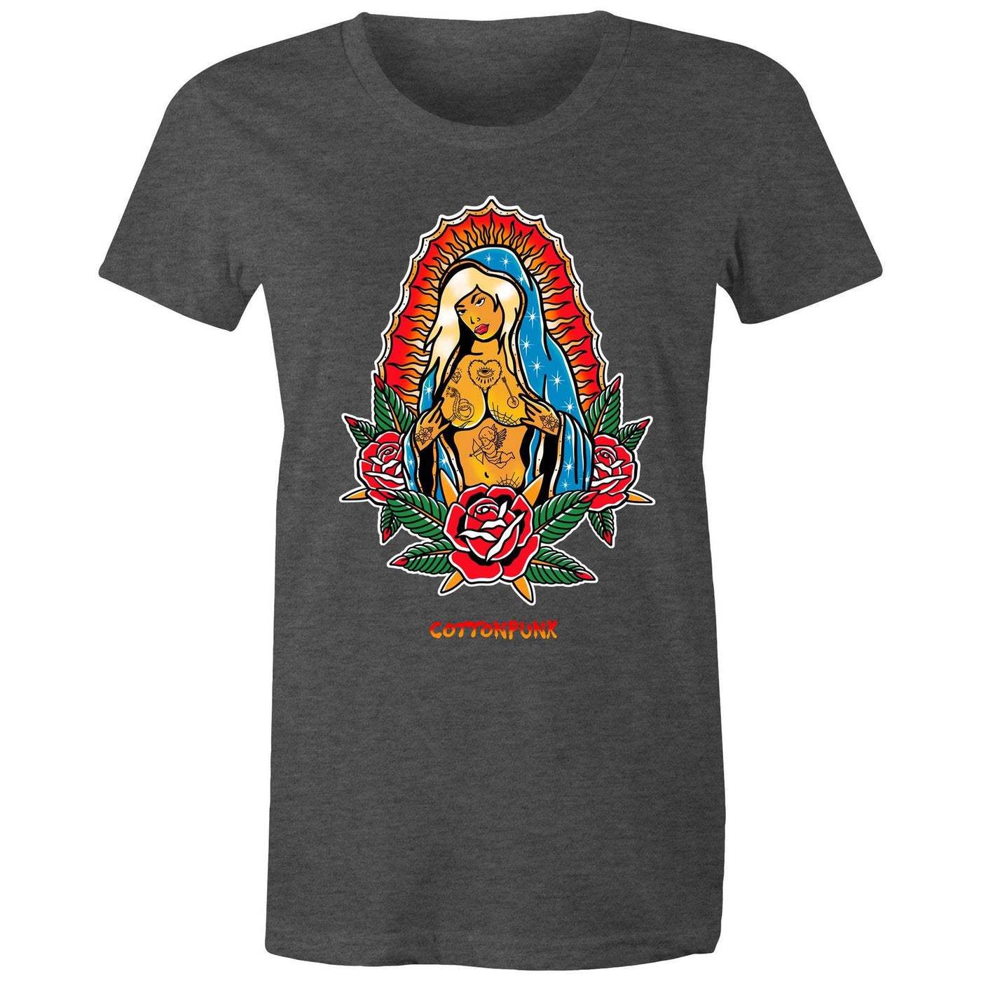 PRAY FOR BETTER TIMES (W) - Womens T-Shirt - FRONT PRINT