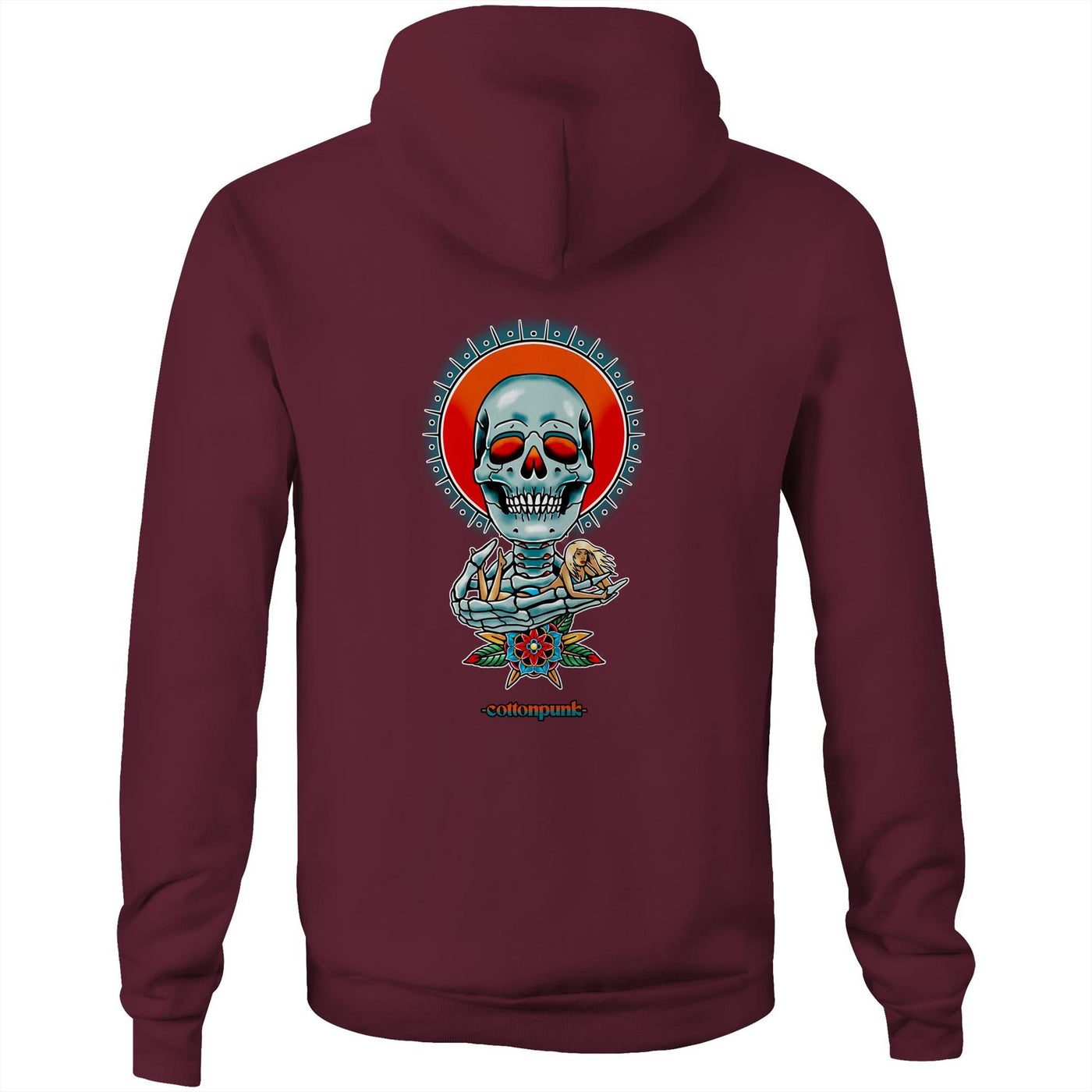 HAVE A NICE DEATH - Mens Pocket Hoodie - BACK PRINT